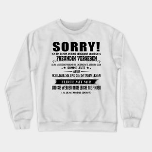 Sorry Ich Bin Schon An Eine Verdammt Verrückte Crewneck Sweatshirt